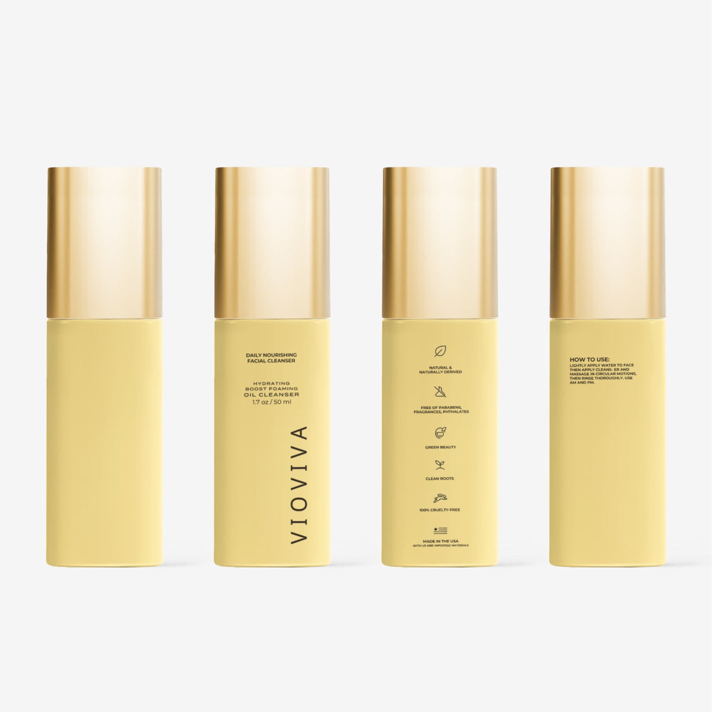 Milky Oil Foaming Cleanser Gold Cap